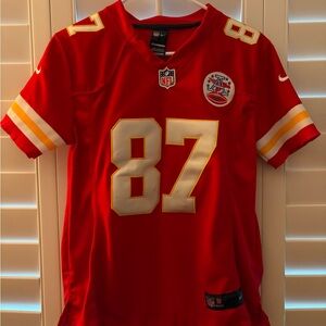 Nike Red Kansas City Chiefs Kelce Jersey 87 Women’s